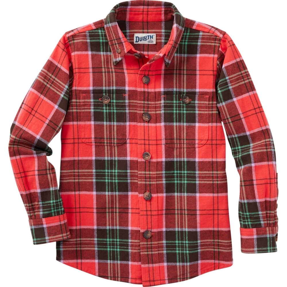 Kids Duluth Trading Flannel - Size 7